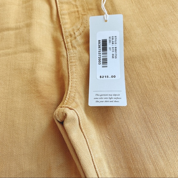 AG JEANS Isabelle Jeans in Sulfur Golden Emmer - Picture 4 of 7